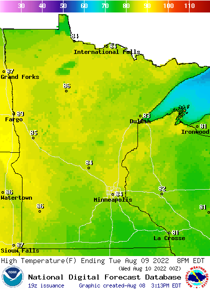 tue highs 4pm
