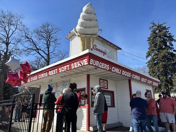 Conny's Creamy Cone celebrated 30 years in business upon its reopening for the season on Saturday, March 21, 2026. Conny McCullough started the ice cream shop on the corner of Dale Street and Maryland Avenue West in St. Paul in 1996. It's since become a neighborhood institution known for soft serve and employing area youth.
