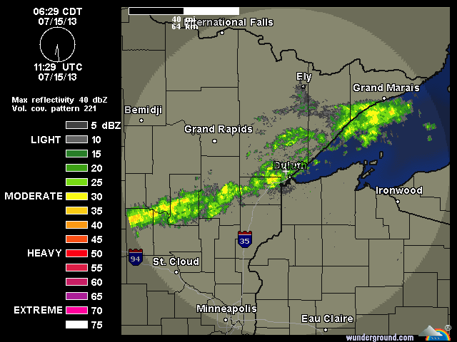 Radar from Duluth
