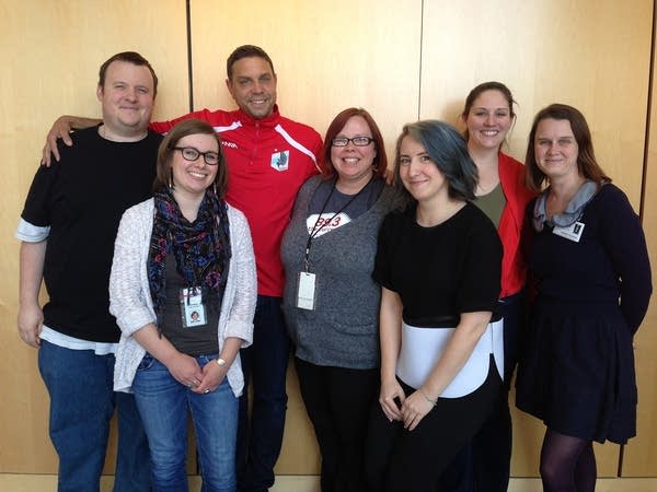 Manny Lagos and The Current staff