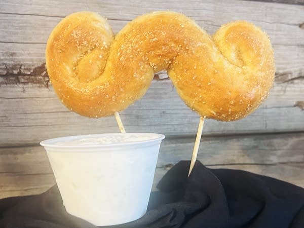 Butter Brew Mustache Pretzel
