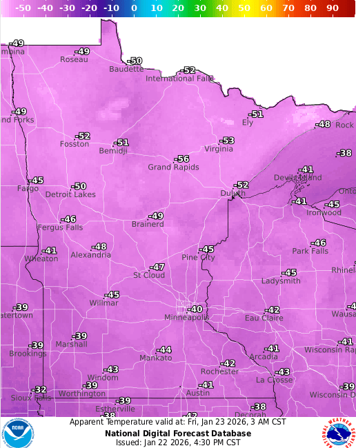 Extreme cold warning: Coldest air mass in 7 years for much of Minnesota