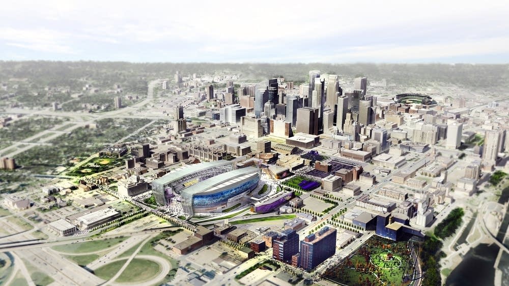 Skyview of Populous proposal