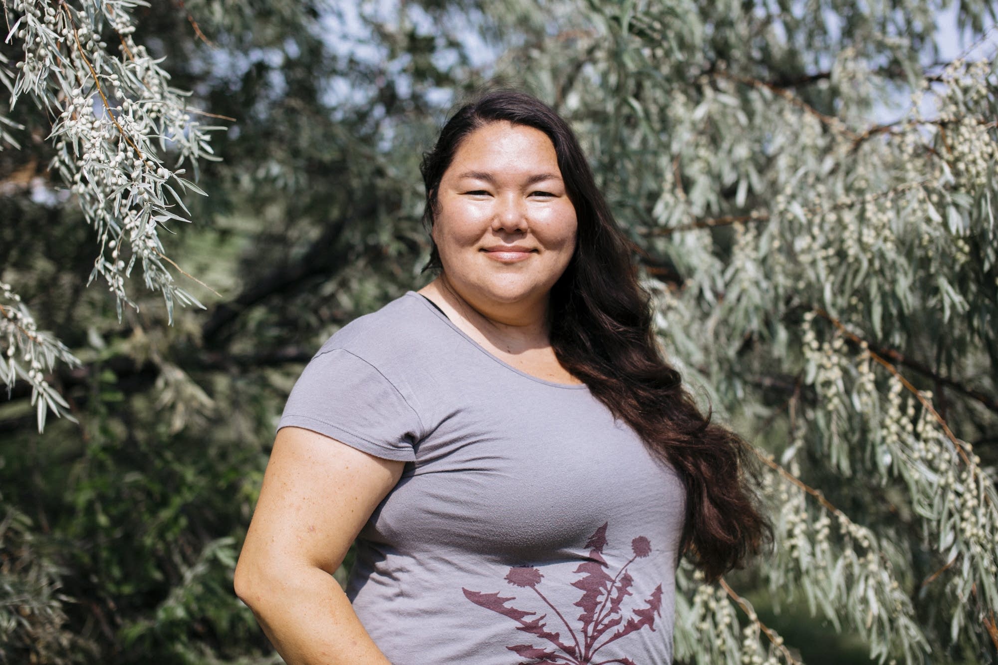 Sitting Bull College professor Linda Black Elk.
