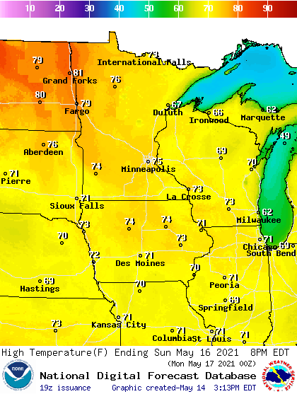 Weekend split: Summery weather begins Sunday