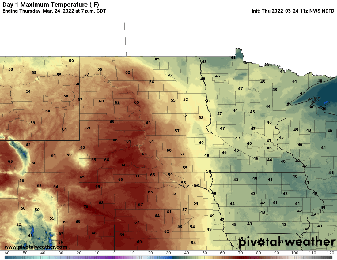 Cool still Thursday; more rain/snow Friday