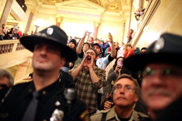 Wisconsin protesters