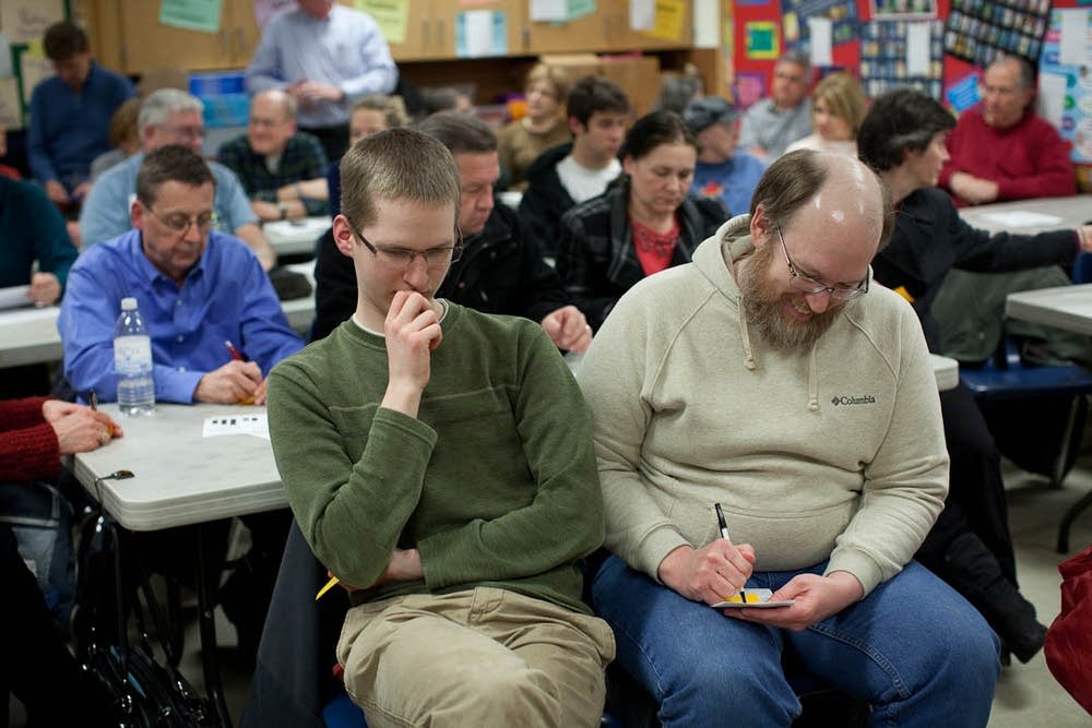 Minnesota caucus night, 2012