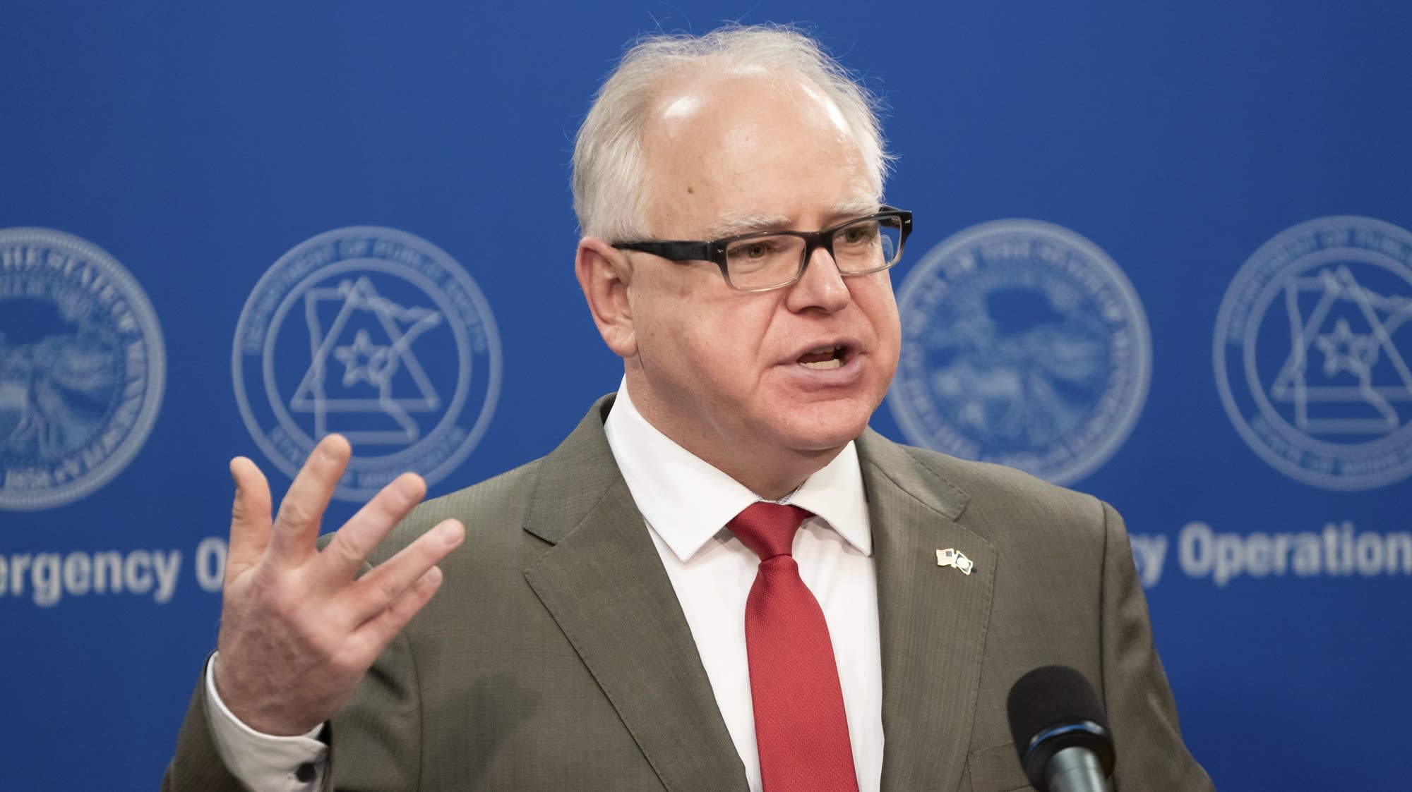 Where does Walz get that executive power for COVID-19 actions? | MPR News
