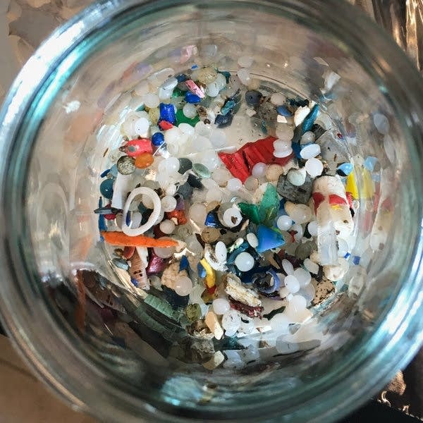Microplastics found along Lake Ontario by Rochman's team