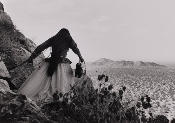 Graciela Iturbide's "Mujer Ángel, Desierto de Sonora"