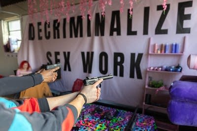 People in a gun safety class-2