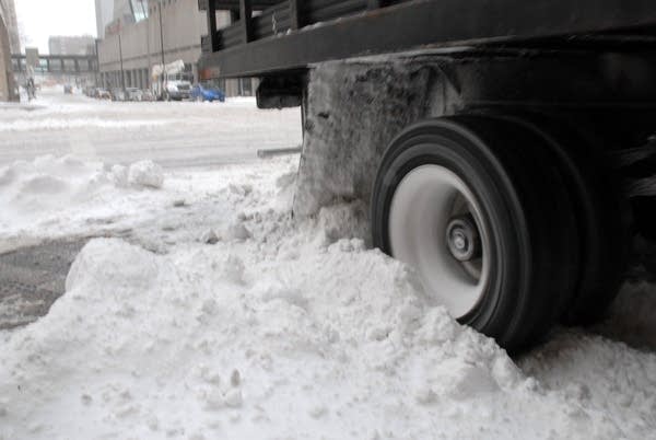 Truck stuck