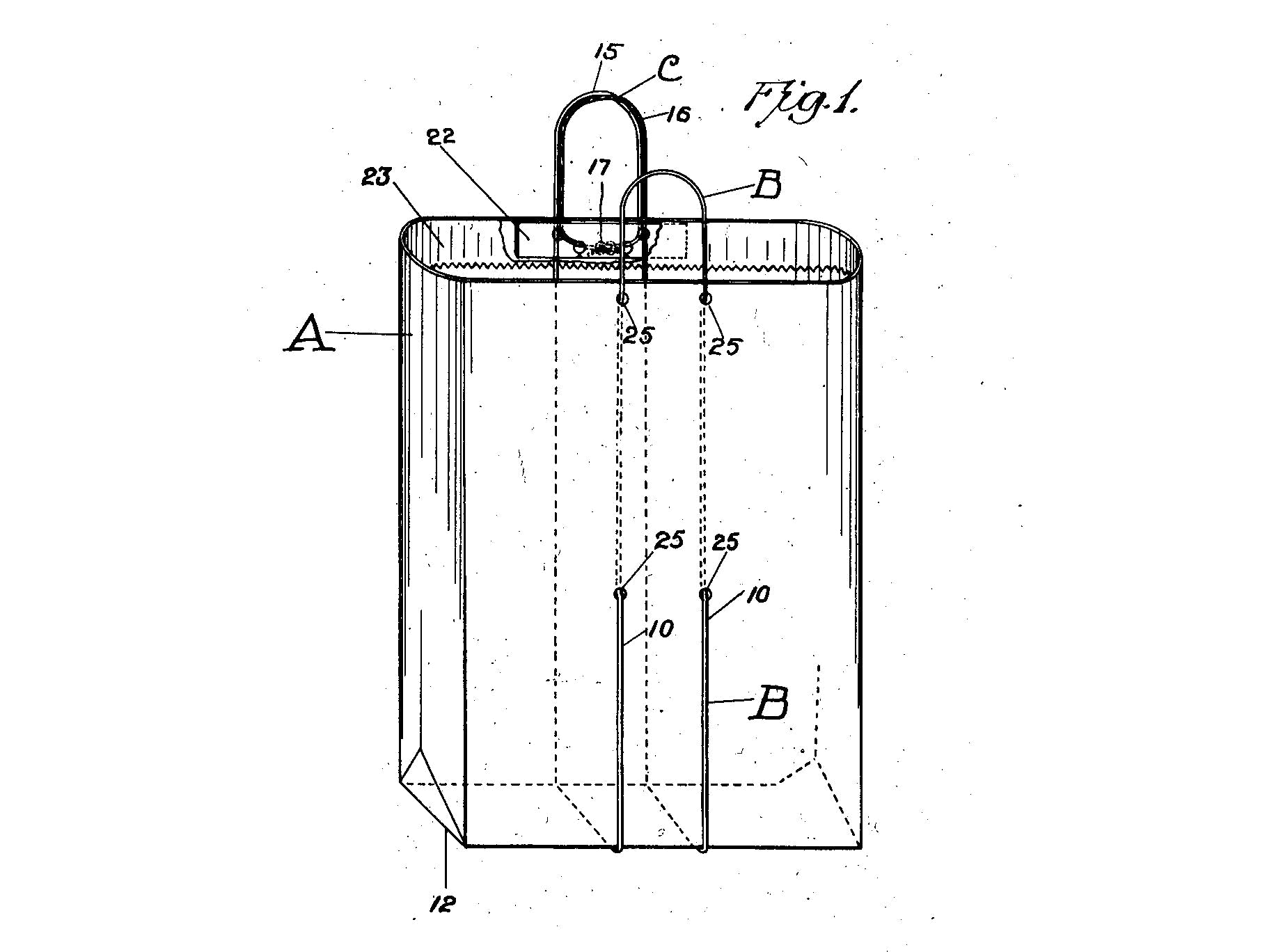 A detail from patent US 1714162 A
