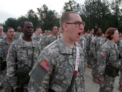 Army recruits