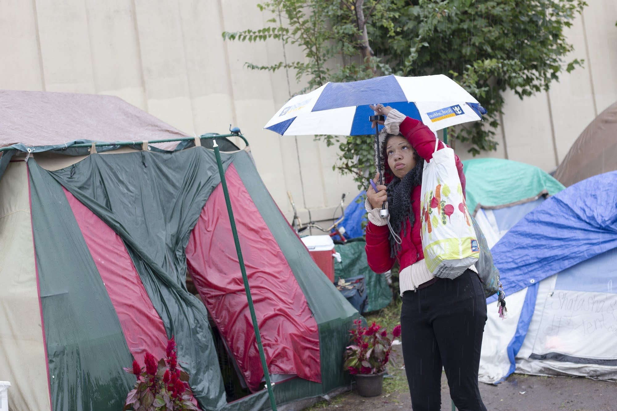 Kariece Wilson, who has been homeless since 2015.