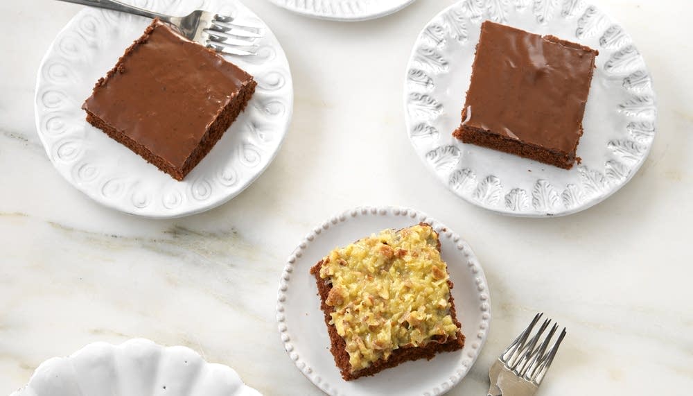 Tex-Mex Chocolate Sheet Cake (with German Chocolate Variation) | The ...