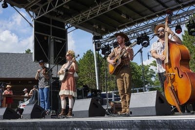 Resonant Rogues at the 2025 Blue Ox festival in Eau Claire, Wisconsin