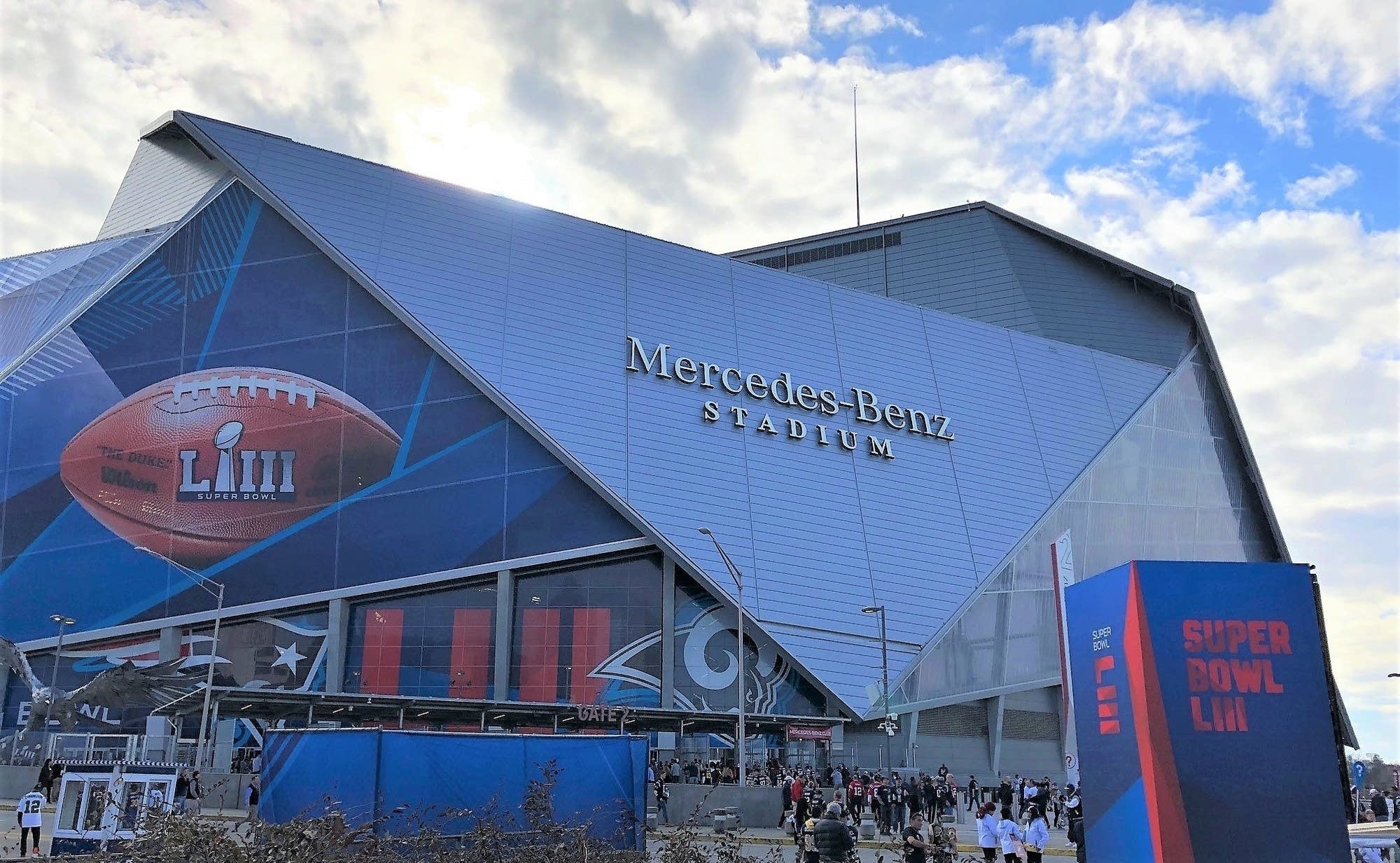 Mercedes-Benz Stadium in Atlanta