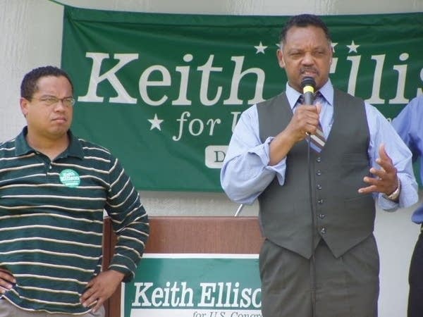 Keith Ellison and Jesse Jackson