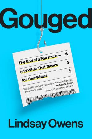 gouged book cover