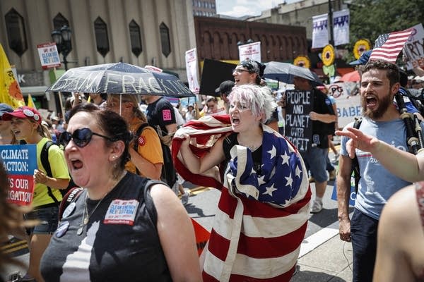 1,000 Words: Philadelphia protest