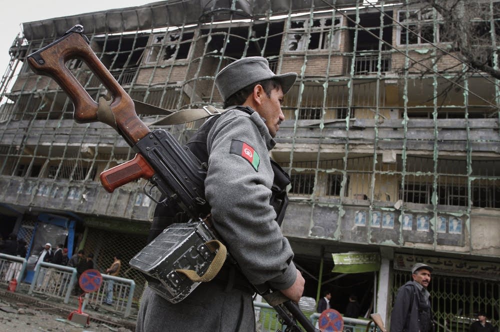 Afghan policeman