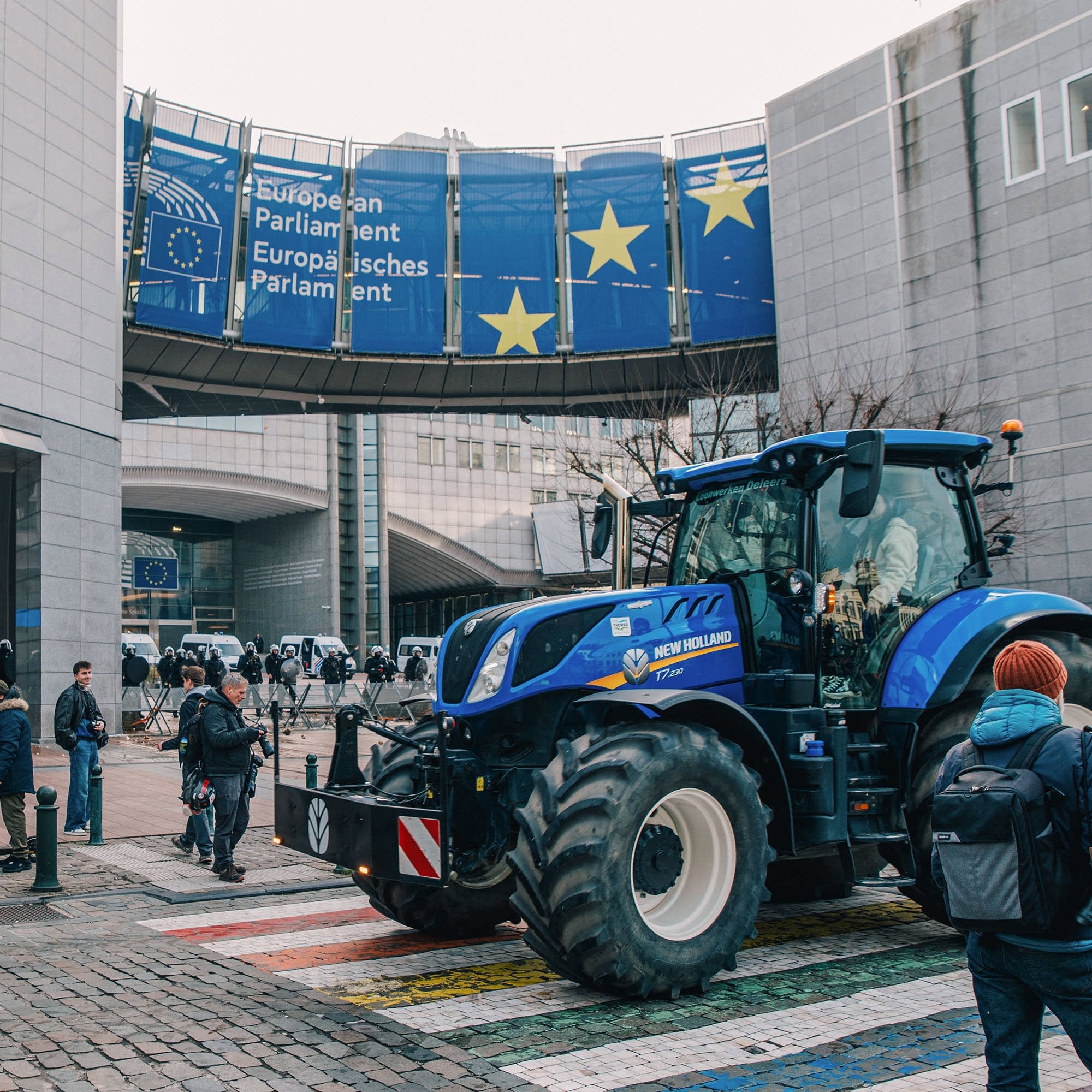European farmers take to the streets European farmers take to the streets