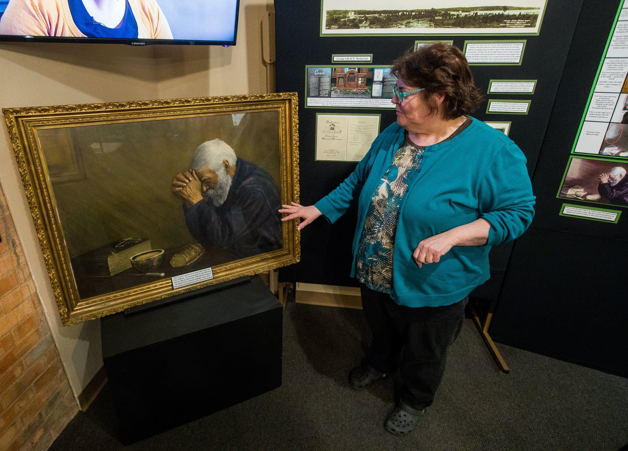 Lilah Crowe, executive director of the Itasca County Historical Society.