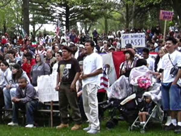 Powderhorn Park rally