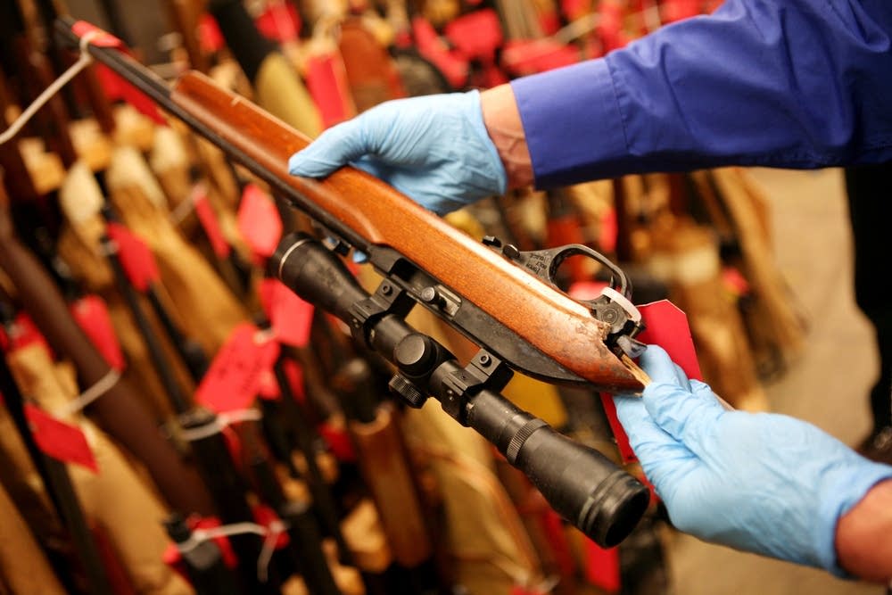 Recovered guns