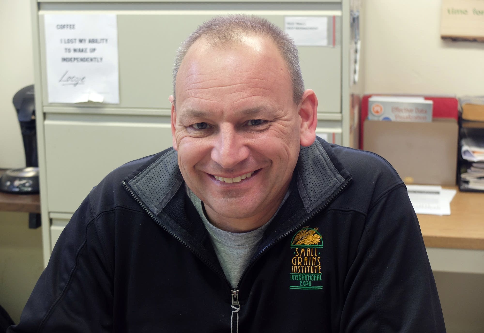 University of Minnesota-Crookston agronomist Jochum Wiersma