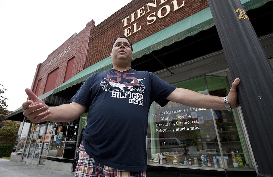 Store owner Jose Contreras