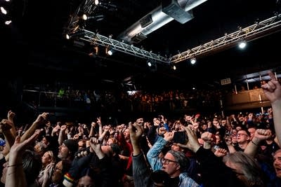 Crowd inside First Avenue.