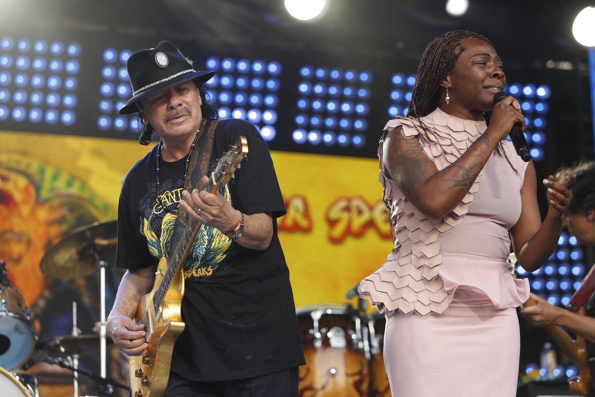 santana on jimmy kimmel