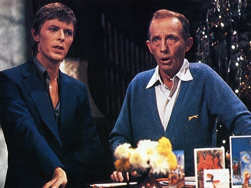 David Bowie and Bing Crosby