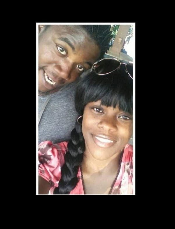 Two people in a selfie