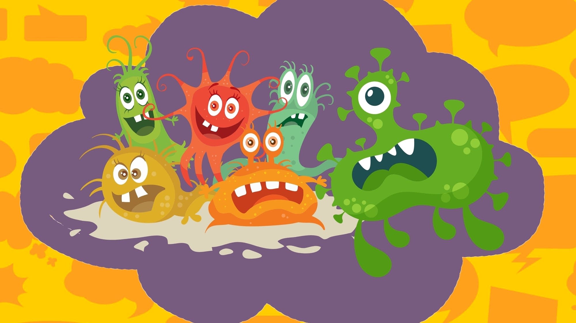 What do germs and bacteria eat? Moment of Um