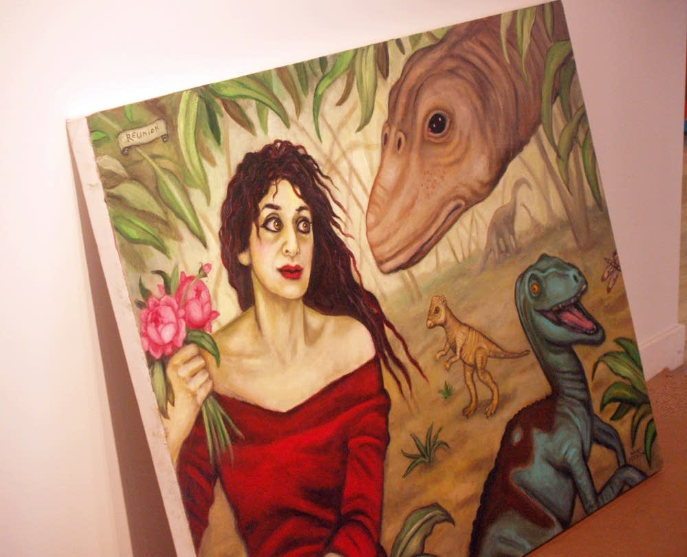 Self-portrait of Nancy Robinson