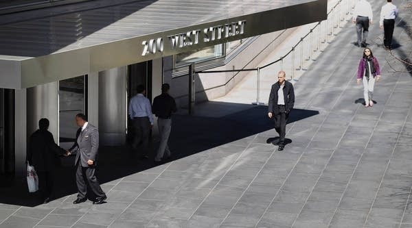 People walk past Goldman Sachs headquarters on March 14, 2012 in New York City. Former Goldman Sachs executive director Greg Smith wrote a scathing editorial about the company while resigning in today's New York Times.