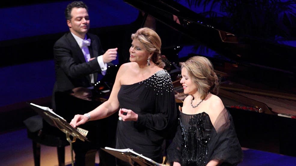 Renee Fleming (right) and Susan Graham