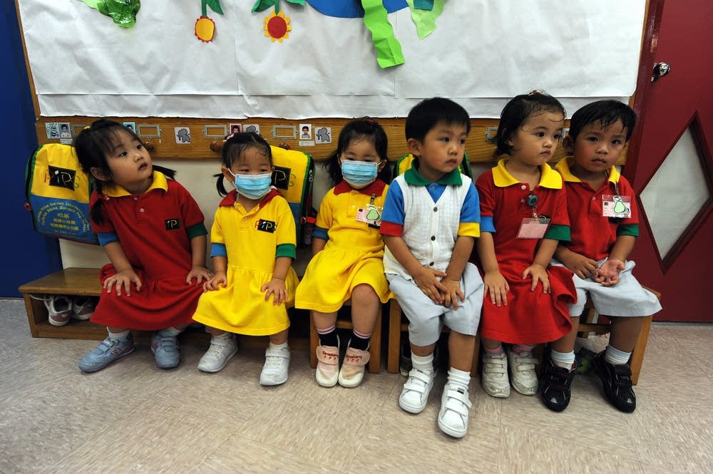 Kindergarten students