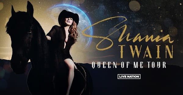 Shania Twain will play the Xcel Energy Center on Wednesday, May 17, 2023.