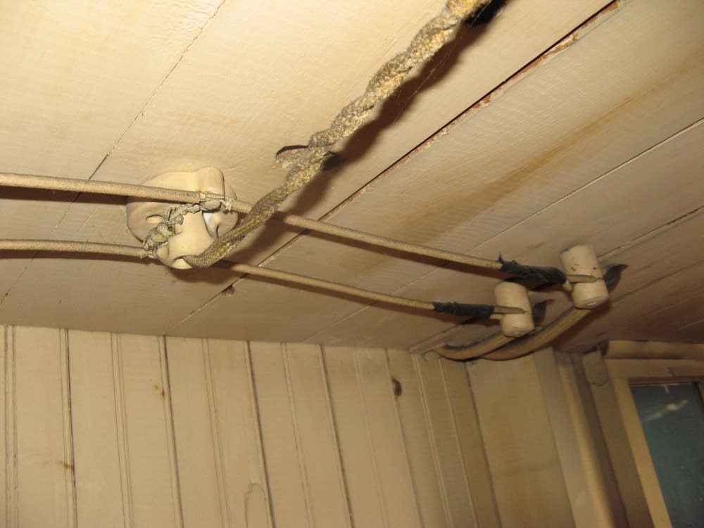 an old electrical cord