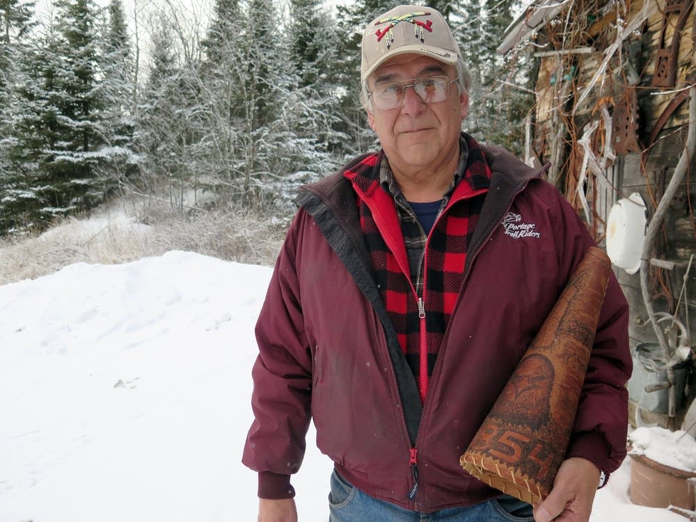Grand Portage band member Curtis Gagnon