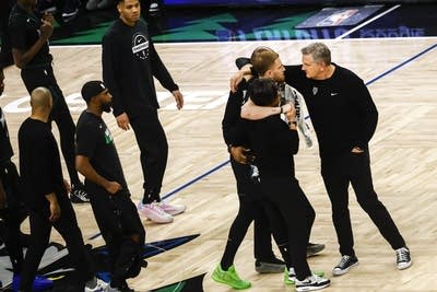 NBA playoff series between the Minnesota Timberwolves and Denver Nuggets 