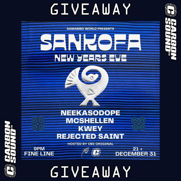 Samambo World's Sankofa New Year's Eve party will be at Fine Line Minneapolis on Tuesday, Dec. 31.
