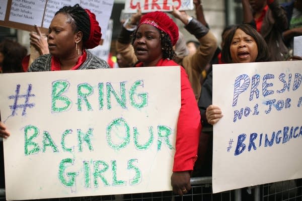 London protest for Nigerian girls