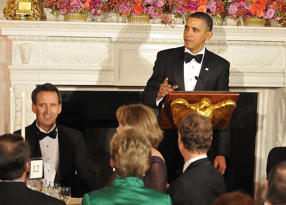Tim Pawlenty at the White House