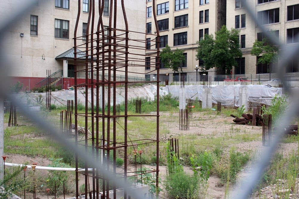 Downtown construction